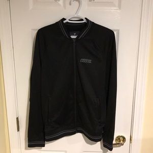 Men’s American Eagle Black Bomber Jacket Medium
